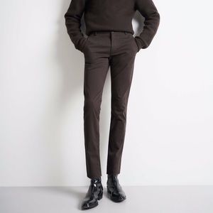 Tiger of Sweden Men’s Transit 4 Trousers - Dark Chocolate - NEW WITH TAGS